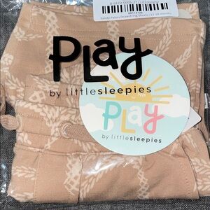 Little Sleepies Sandy Palms Drawstring Shorts